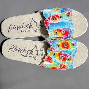 Blowfish slide sandles